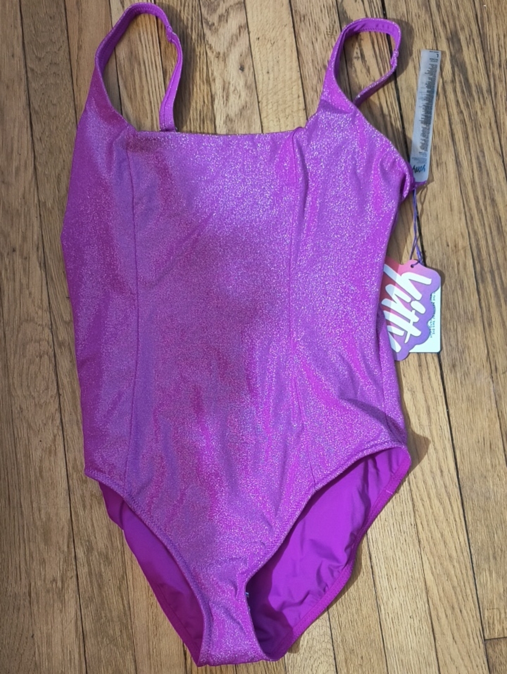 Yitty Sparkle Purple One-Piece Swimsuit